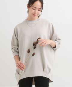 連休中SALE❣️新品ラルフローレン　セラーペ柄チュニックワンピース ZUCCa / ラダーレース刺繍 / ワンピース(M dark pink(19