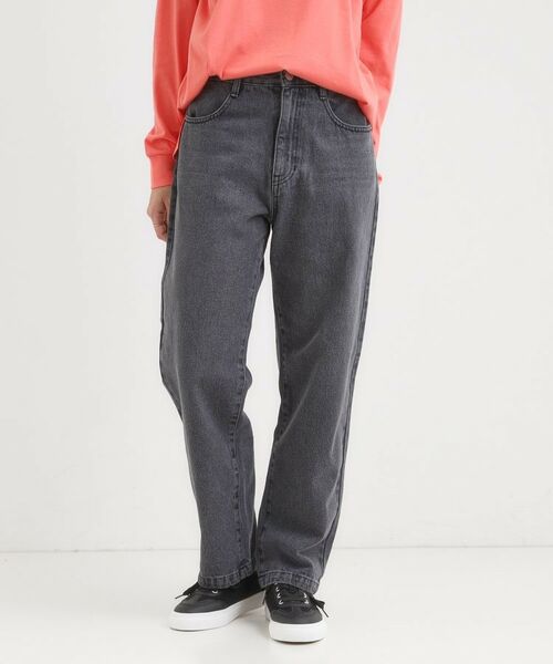 SHOO・LA・RUE / シューラルー デニムパンツ | 【S-LL】大人カジュアルに 柔らかデニムテーパードパンツ | 詳細1