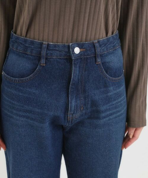 SHOO・LA・RUE / シューラルー デニムパンツ | 【S-LL】大人カジュアルに 柔らかデニムテーパードパンツ | 詳細20