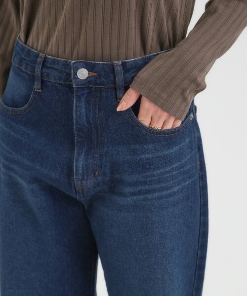 SHOO・LA・RUE / シューラルー デニムパンツ | 【S-LL】大人カジュアルに 柔らかデニムテーパードパンツ | 詳細21