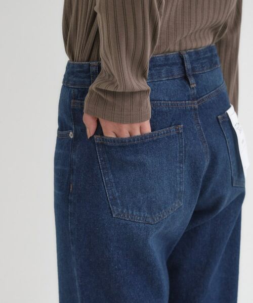 SHOO・LA・RUE / シューラルー デニムパンツ | 【S-LL】大人カジュアルに 柔らかデニムテーパードパンツ | 詳細22