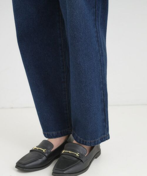 SHOO・LA・RUE / シューラルー デニムパンツ | 【S-LL】大人カジュアルに 柔らかデニムテーパードパンツ | 詳細23