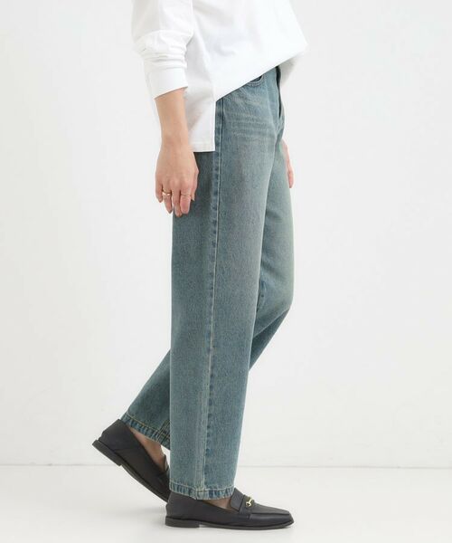 SHOO・LA・RUE / シューラルー デニムパンツ | 【S-LL】大人カジュアルに 柔らかデニムテーパードパンツ | 詳細6