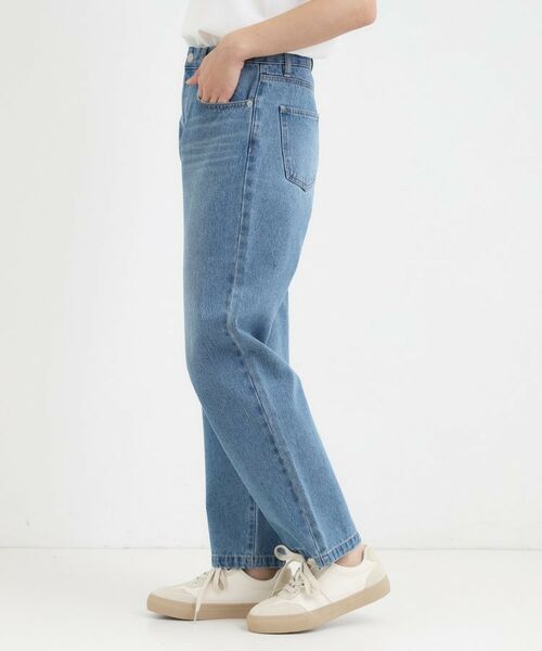 SHOO・LA・RUE / シューラルー デニムパンツ | 【S-LL】大人カジュアルに 柔らかデニムテーパードパンツ | 詳細9