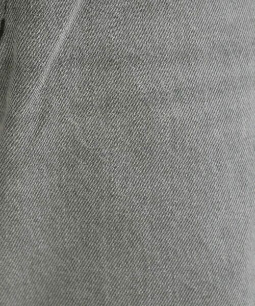 SHOO・LA・RUE / シューラルー デニムパンツ | 【S-LL】脚のラインを拾いにくい デニムワイドパンツ | 詳細4