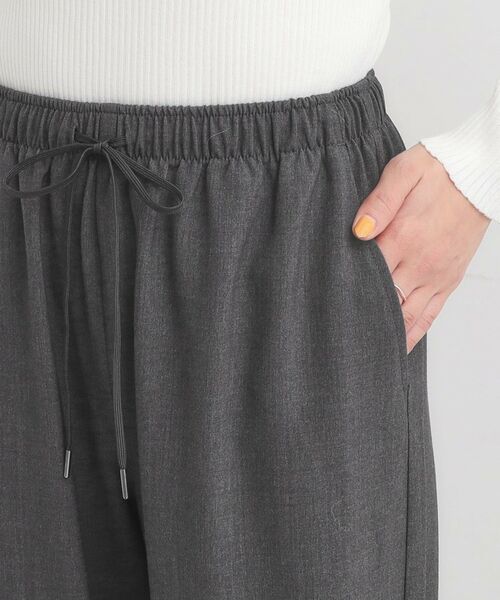 SHOO・LA・RUE / シューラルー パンツ | 【S-LL/体型カバー】上品なとろみが魅力 イージーワイドパンツ | 詳細13