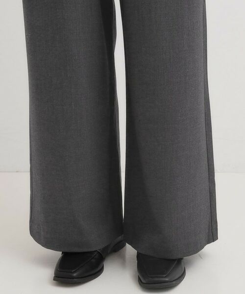 SHOO・LA・RUE / シューラルー パンツ | 【S-LL/体型カバー】上品なとろみが魅力 イージーワイドパンツ | 詳細14