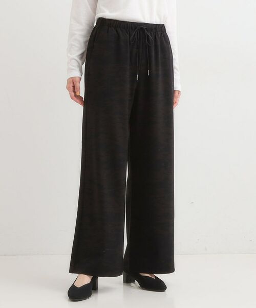SHOO・LA・RUE / シューラルー パンツ | 【S-LL/体型カバー】上品なとろみが魅力 イージーワイドパンツ | 詳細5