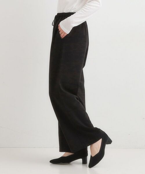 SHOO・LA・RUE / シューラルー パンツ | 【S-LL/体型カバー】上品なとろみが魅力 イージーワイドパンツ | 詳細6