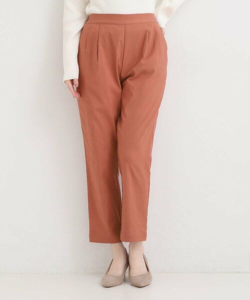 SHOO・LA・RUE / シューラルー パンツ | 【高レビュー/洗濯機可/SS-LL】あったか裏起毛 のびのびストレッチ テーパードパンツ | 詳細13