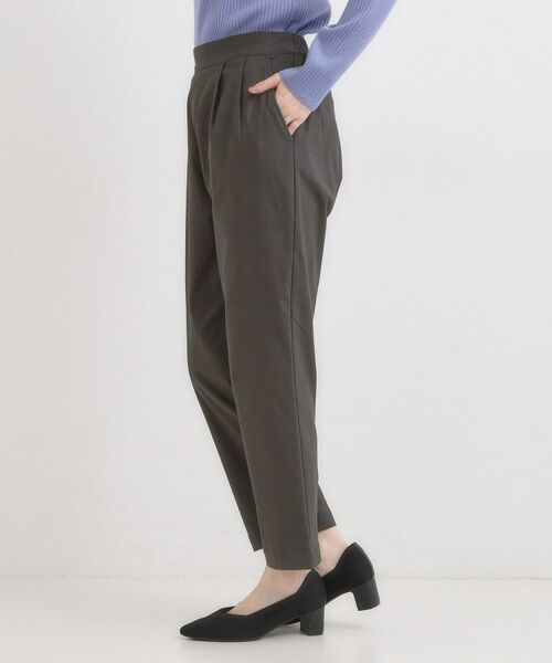 SHOO・LA・RUE / シューラルー パンツ | 【高レビュー/洗濯機可/SS-LL】あったか裏起毛 のびのびストレッチ テーパードパンツ | 詳細2