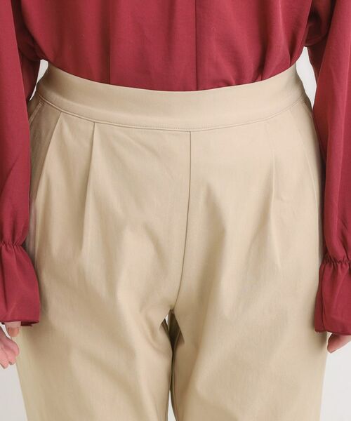 SHOO・LA・RUE / シューラルー パンツ | 【高レビュー/洗濯機可/SS-LL】あったか裏起毛 のびのびストレッチ テーパードパンツ | 詳細20