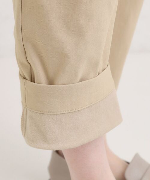 SHOO・LA・RUE / シューラルー パンツ | 【高レビュー/洗濯機可/SS-LL】あったか裏起毛 のびのびストレッチ テーパードパンツ | 詳細24