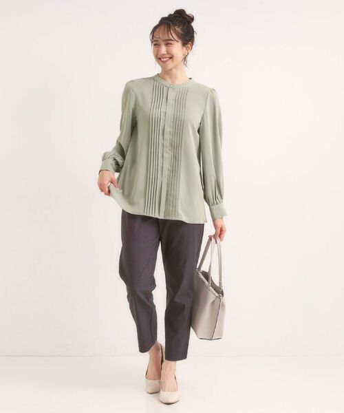 SHOO・LA・RUE / シューラルー パンツ | 【高レビュー/洗濯機可/SS-LL】あったか裏起毛 のびのびストレッチ テーパードパンツ | 詳細27