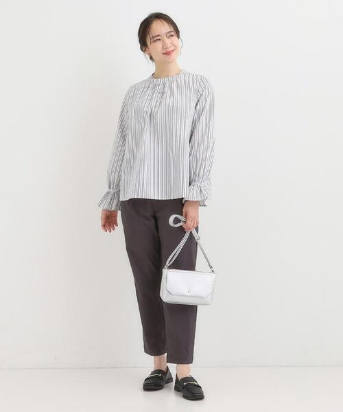 SHOO・LA・RUE / シューラルー パンツ | 【高レビュー/洗濯機可/SS-LL】あったか裏起毛 のびのびストレッチ テーパードパンツ | 詳細28