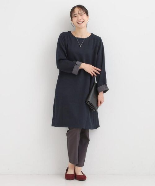 SHOO・LA・RUE / シューラルー パンツ | 【高レビュー/洗濯機可/SS-LL】あったか裏起毛 のびのびストレッチ テーパードパンツ | 詳細30