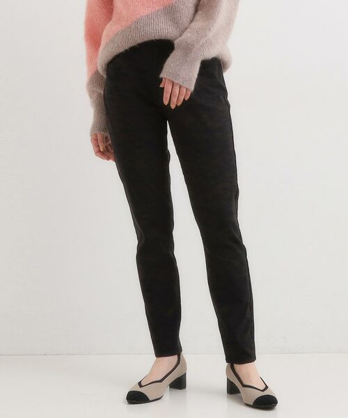 SHOO・LA・RUE/シューラルー ハイパースキニー裏起毛 ブラック(019) 02(M) SHOO・LA・RUE/シューラルー ハイパースキニー裏起毛 ブラック(019) 02(M)
