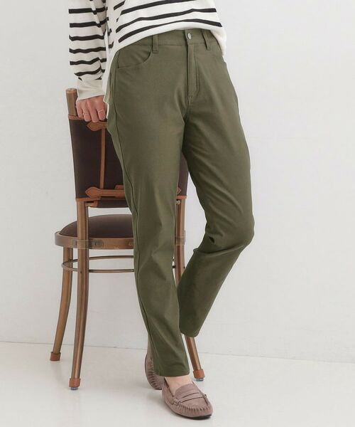 SHOO・LA・RUE/シューラルー ハイパースキニー裏起毛 カーキ(027) 02(M) SHOO・LA・RUE/シューラルー ハイパースキニー裏起毛 カーキ(027) 02(M)