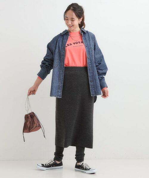 SHOO・LA・RUE / シューラルー ロング・マキシ丈スカート | ワンランク上の着こなしに レギンスつきスカート | 詳細3