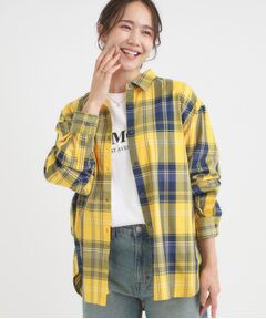 SHOO・LA・RUE / シューラルー シャツ・ブラウス | 【洗える/S-LL】程よいゆとりと抜け感 大人のチェックシャツ