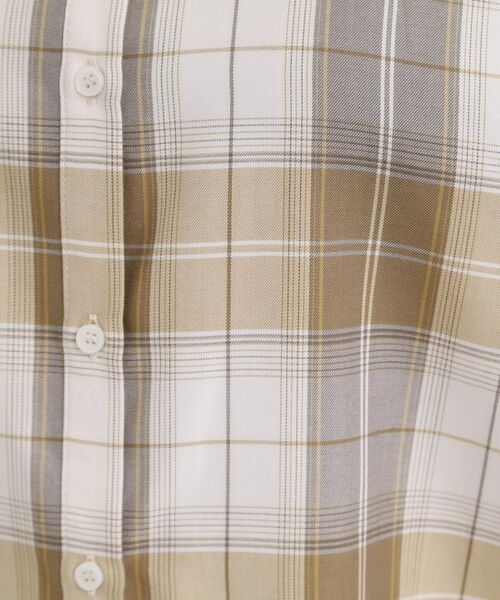 SHOO・LA・RUE / シューラルー シャツ・ブラウス | 【洗える/S-LL】程よいゆとりと抜け感 大人のチェックシャツ | 詳細16