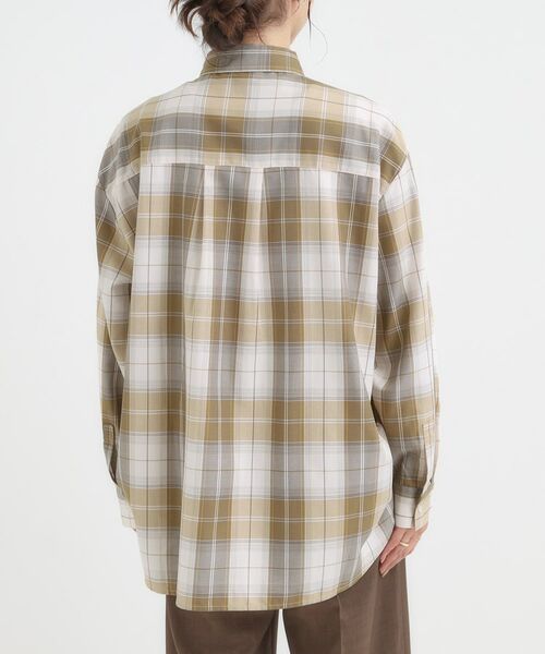 SHOO・LA・RUE / シューラルー シャツ・ブラウス | 【洗える/S-LL】程よいゆとりと抜け感 大人のチェックシャツ | 詳細19