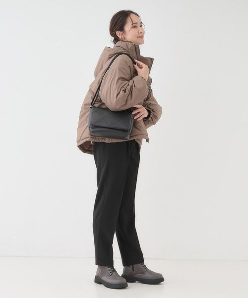 SHOO・LA・RUE / シューラルー ショルダーバッグ | バイアスチェック型押しショルダー | 詳細2