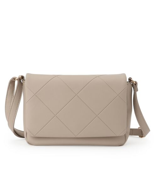 SHOO・LA・RUE / シューラルー ショルダーバッグ | バイアスチェック型押しショルダー | 詳細9