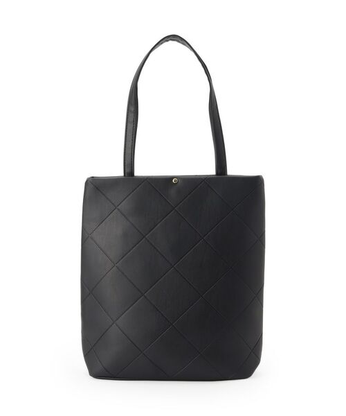 SHOO・LA・RUE / シューラルー トートバッグ | バイアスチェック型押しトートバッグ | 詳細7