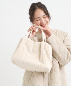 SHOO・LA・RUE / シューラルー トートバッグ | 【2WAY】ストライプファートートバッグ