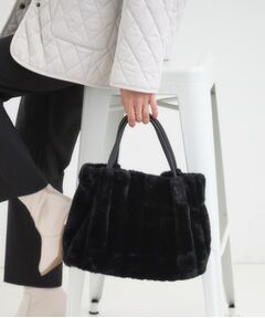 SHOO・LA・RUE / シューラルー トートバッグ | 【2WAY】ストライプファートートバッグ