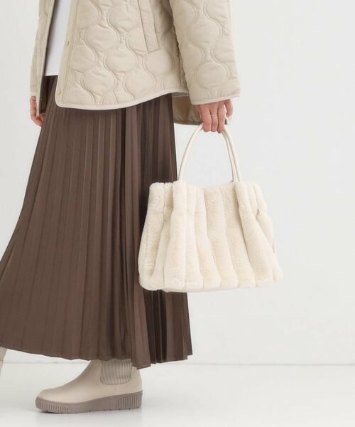 SHOO・LA・RUE / シューラルー トートバッグ | 【2WAY】ストライプファートートバッグ | 詳細1