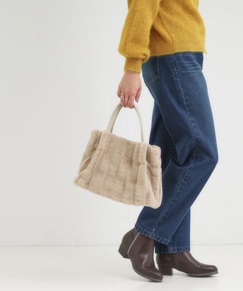 SHOO・LA・RUE / シューラルー トートバッグ | 【2WAY】ストライプファートートバッグ | 詳細11