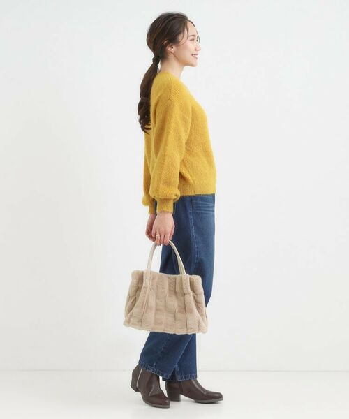 SHOO・LA・RUE / シューラルー トートバッグ | 【2WAY】ストライプファートートバッグ | 詳細12