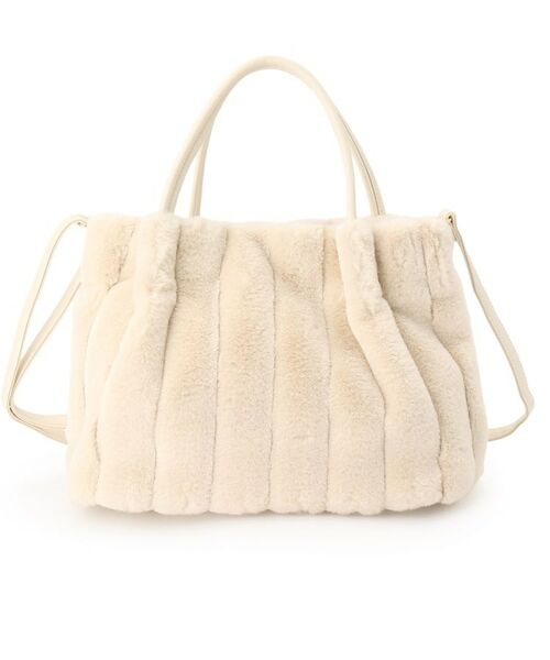 SHOO・LA・RUE / シューラルー トートバッグ | 【2WAY】ストライプファートートバッグ | 詳細13