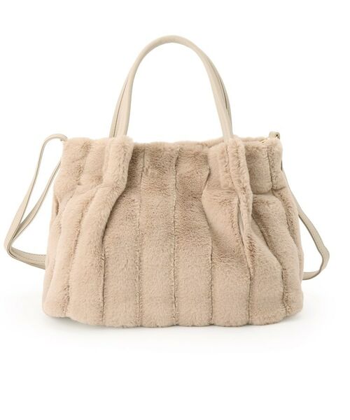 SHOO・LA・RUE / シューラルー トートバッグ | 【2WAY】ストライプファートートバッグ | 詳細17