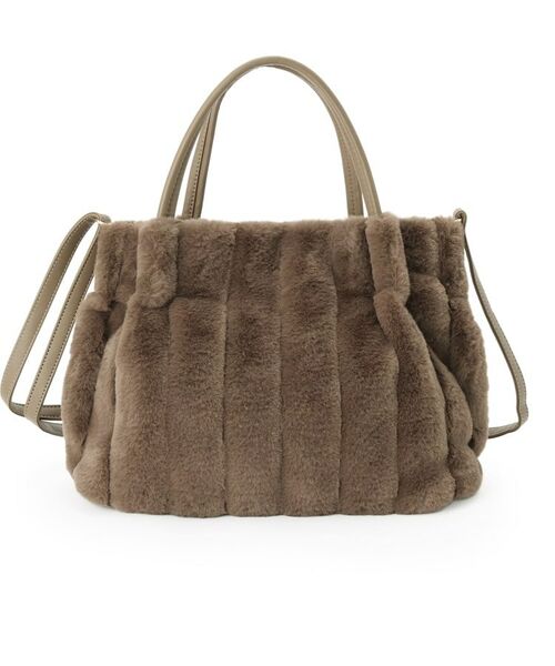 SHOO・LA・RUE / シューラルー トートバッグ | 【2WAY】ストライプファートートバッグ | 詳細18