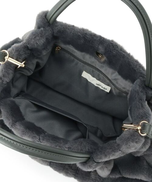 SHOO・LA・RUE / シューラルー トートバッグ | 【2WAY】ストライプファートートバッグ | 詳細24