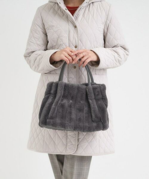 SHOO・LA・RUE / シューラルー トートバッグ | 【2WAY】ストライプファートートバッグ | 詳細5