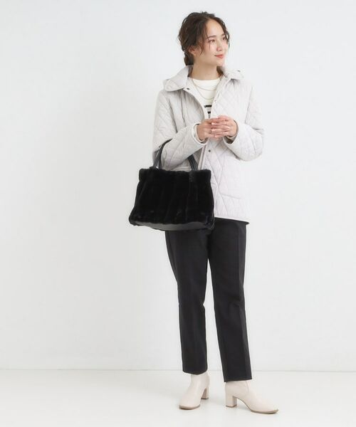 SHOO・LA・RUE / シューラルー トートバッグ | 【2WAY】ストライプファートートバッグ | 詳細8