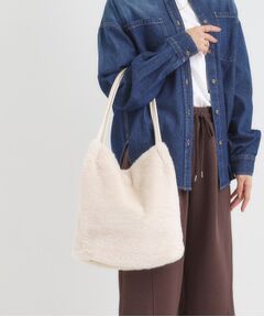 SHOO・LA・RUE / シューラルー トートバッグ | つまみハンドルフェイクファートートバッグ