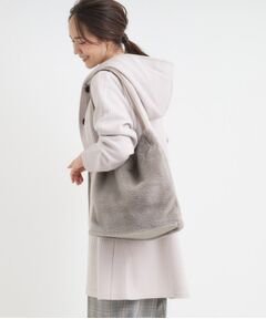 SHOO・LA・RUE / シューラルー トートバッグ | つまみハンドルフェイクファートートバッグ