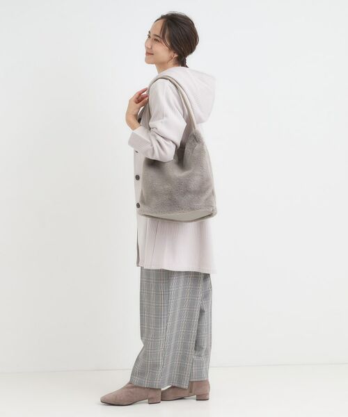 SHOO・LA・RUE / シューラルー トートバッグ | つまみハンドルフェイクファートートバッグ | 詳細6