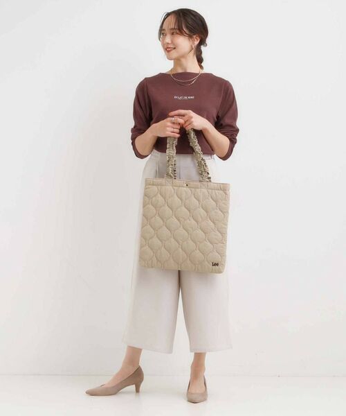 SHOO・LA・RUE / シューラルー トートバッグ | 【Lee別注】キルトトートバッグ | 詳細6