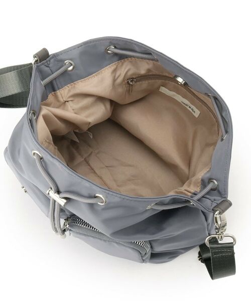 SHOO・LA・RUE / シューラルー ショルダーバッグ | 【撥水】2WAY巾着ショルダーバッグ | 詳細14