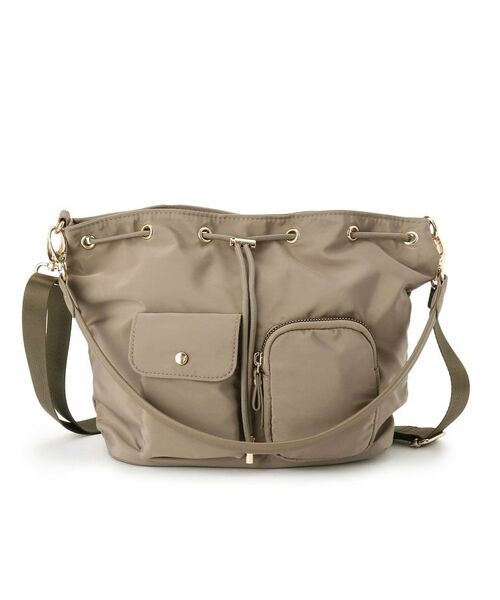 SHOO・LA・RUE / シューラルー ショルダーバッグ | 【撥水】2WAY巾着ショルダーバッグ | 詳細7