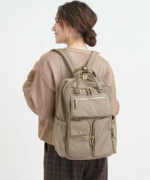 SHOO・LA・RUE / シューラルー リュック・バックパック | 【撥水】立体ポケットリュック | 詳細5