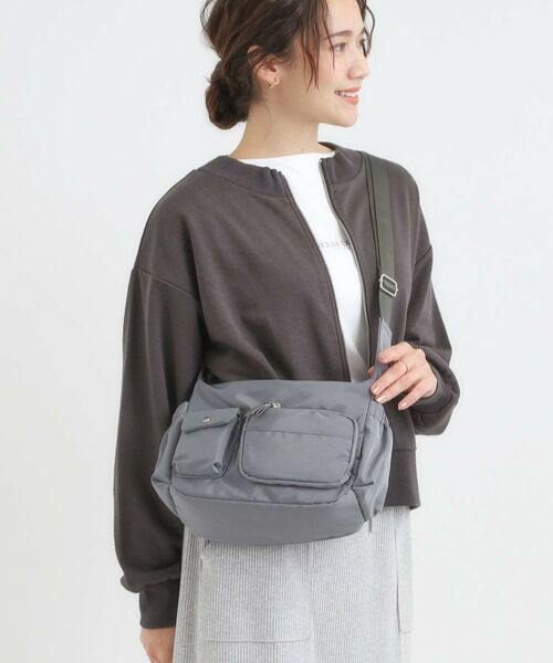 SHOO・LA・RUE / シューラルー ショルダーバッグ | 【撥水】立体ポケットショルダーバッグ | 詳細1