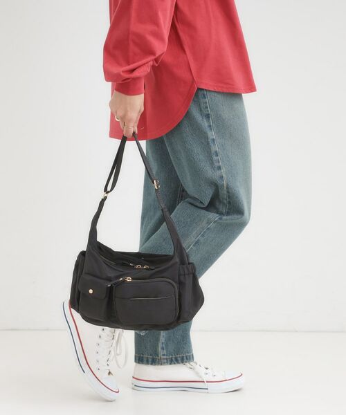SHOO・LA・RUE / シューラルー ショルダーバッグ | 【撥水】立体ポケットショルダーバッグ | 詳細3