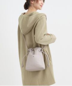 SHOO・LA・RUE / シューラルー ショルダーバッグ | スクエア巾着ショルダーバッグ